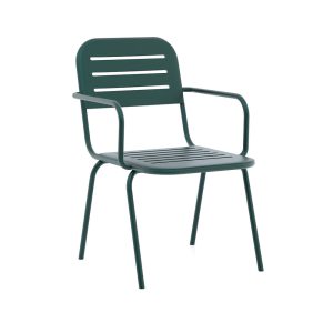 صندلی فلزی مدل لاین دسته دار
